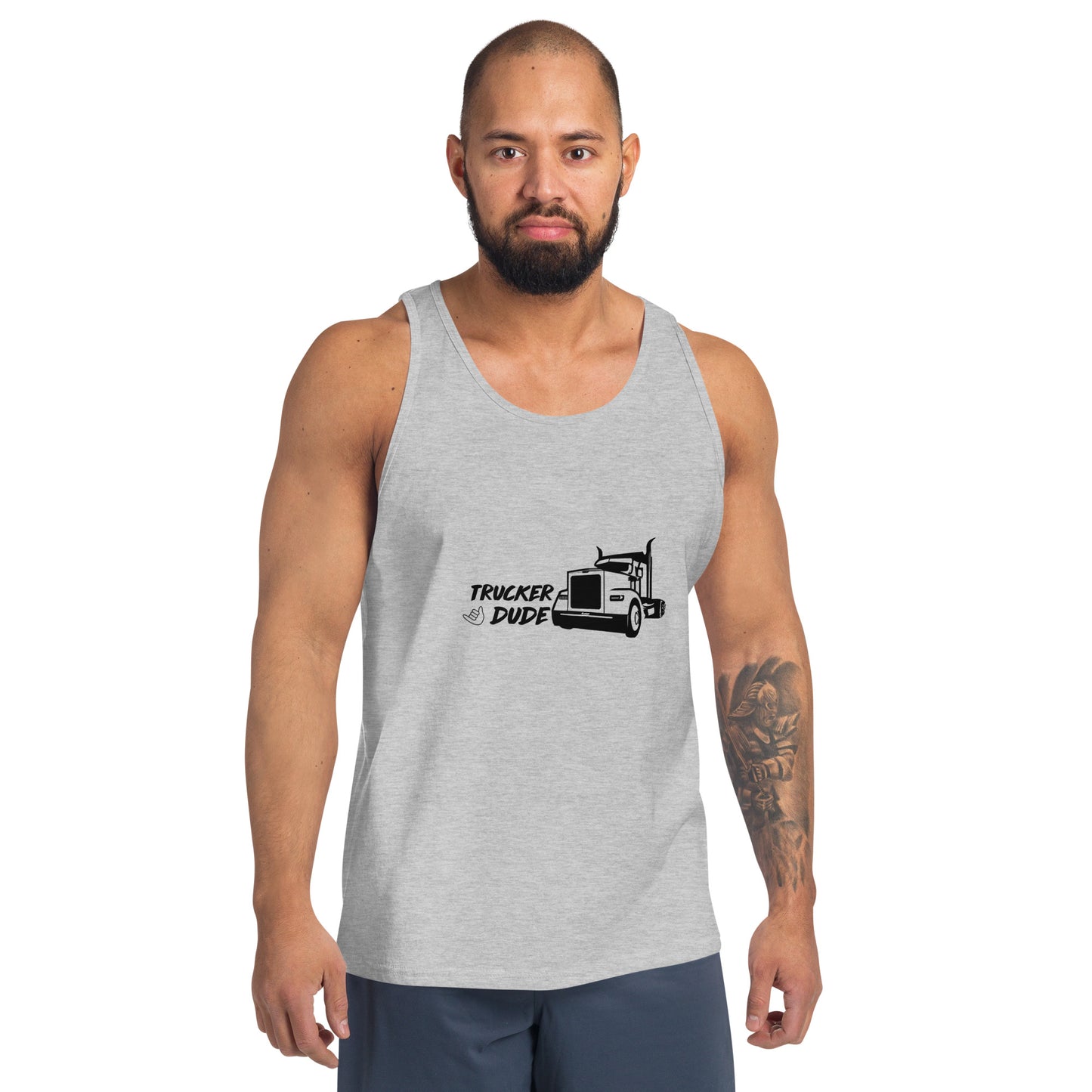 Men's Tank Top - Trucker Dude