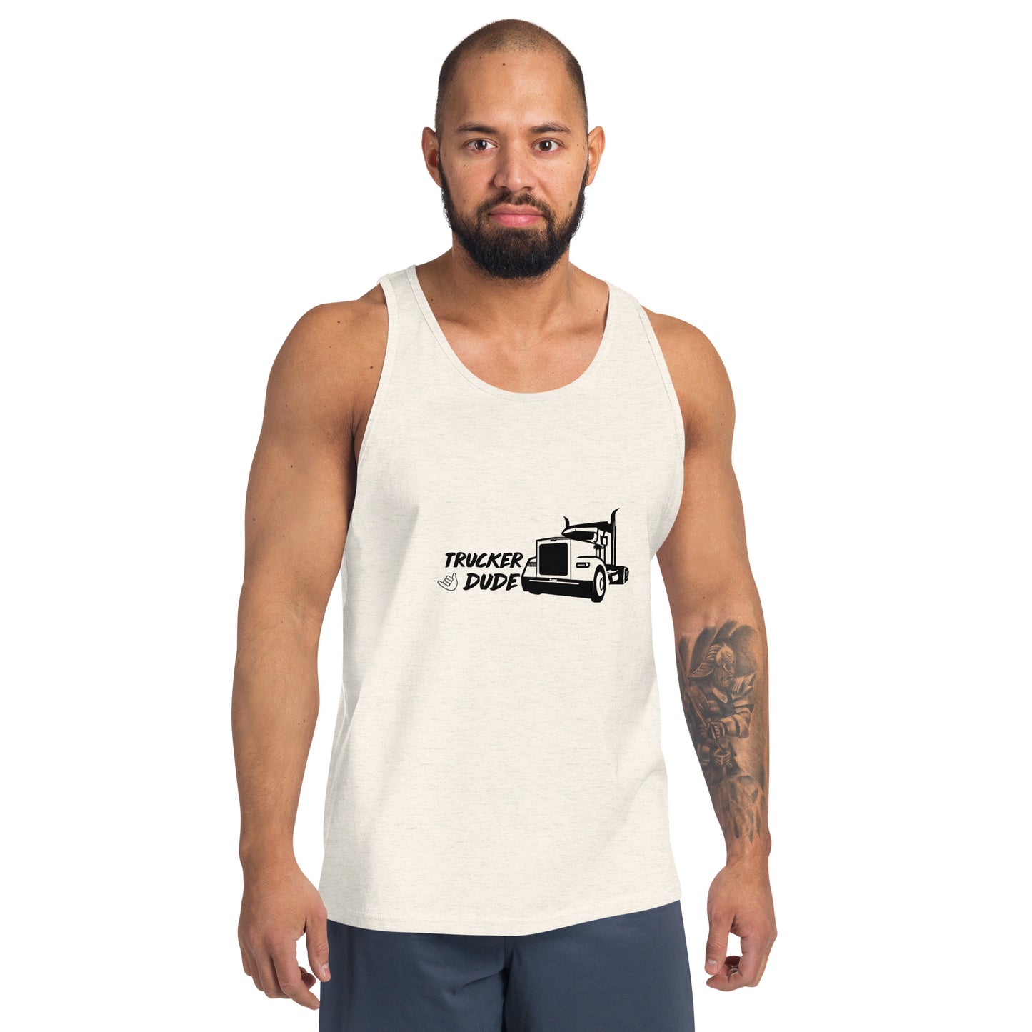 Men's Tank Top - Trucker Dude