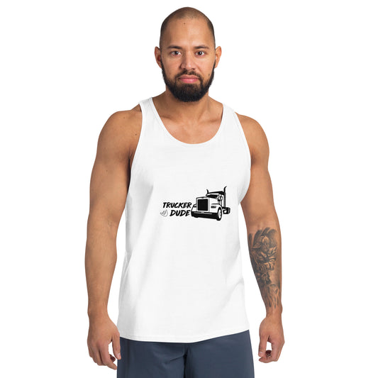 Men's Tank Top - Trucker Dude