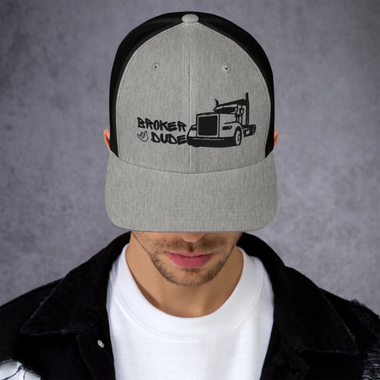 Broker Dude Trucker Hat