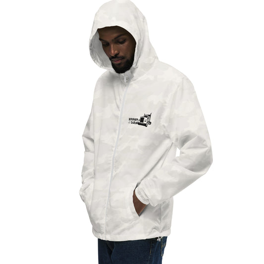 Unisex lightweight zip up windbreaker-Broker Dude