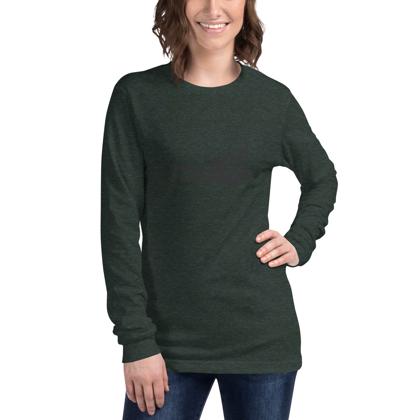 Unisex Long Sleeve Tee - Trucker Babe