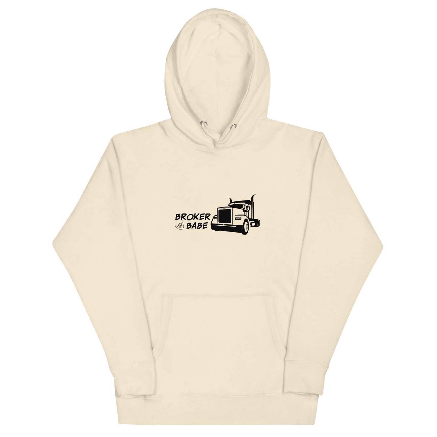 Unisex Hoodie-Broker Babe