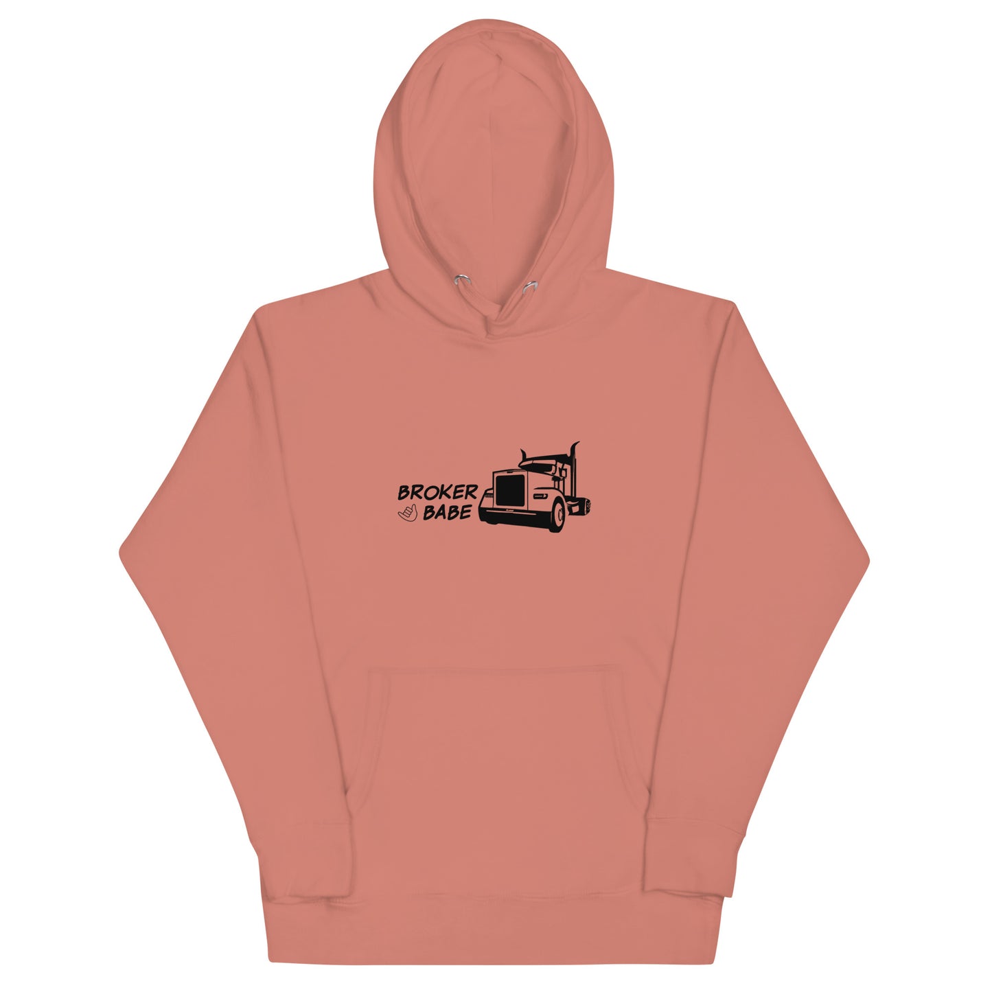 Unisex Hoodie-Broker Babe