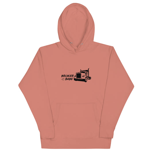 Unisex Hoodie-Broker Babe