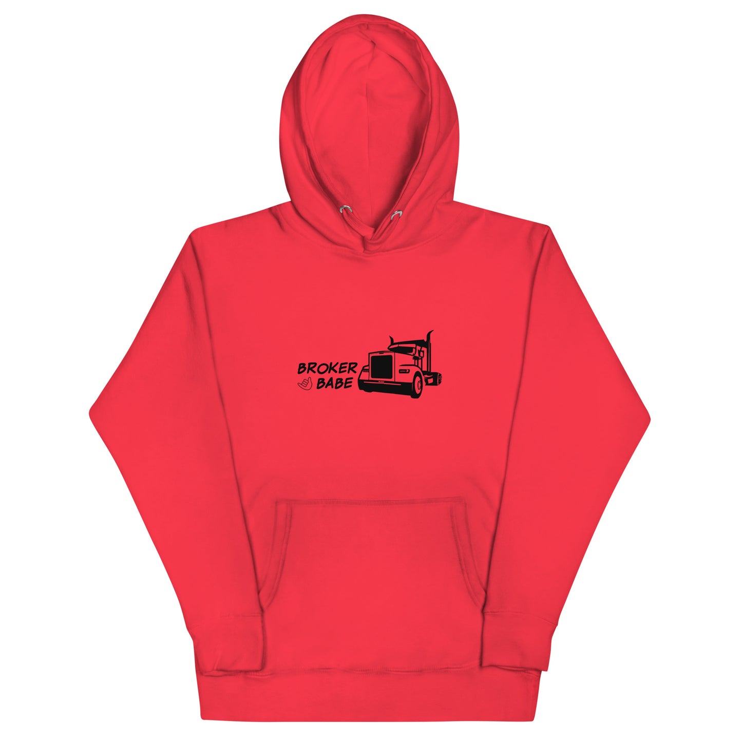 Unisex Hoodie-Broker Babe