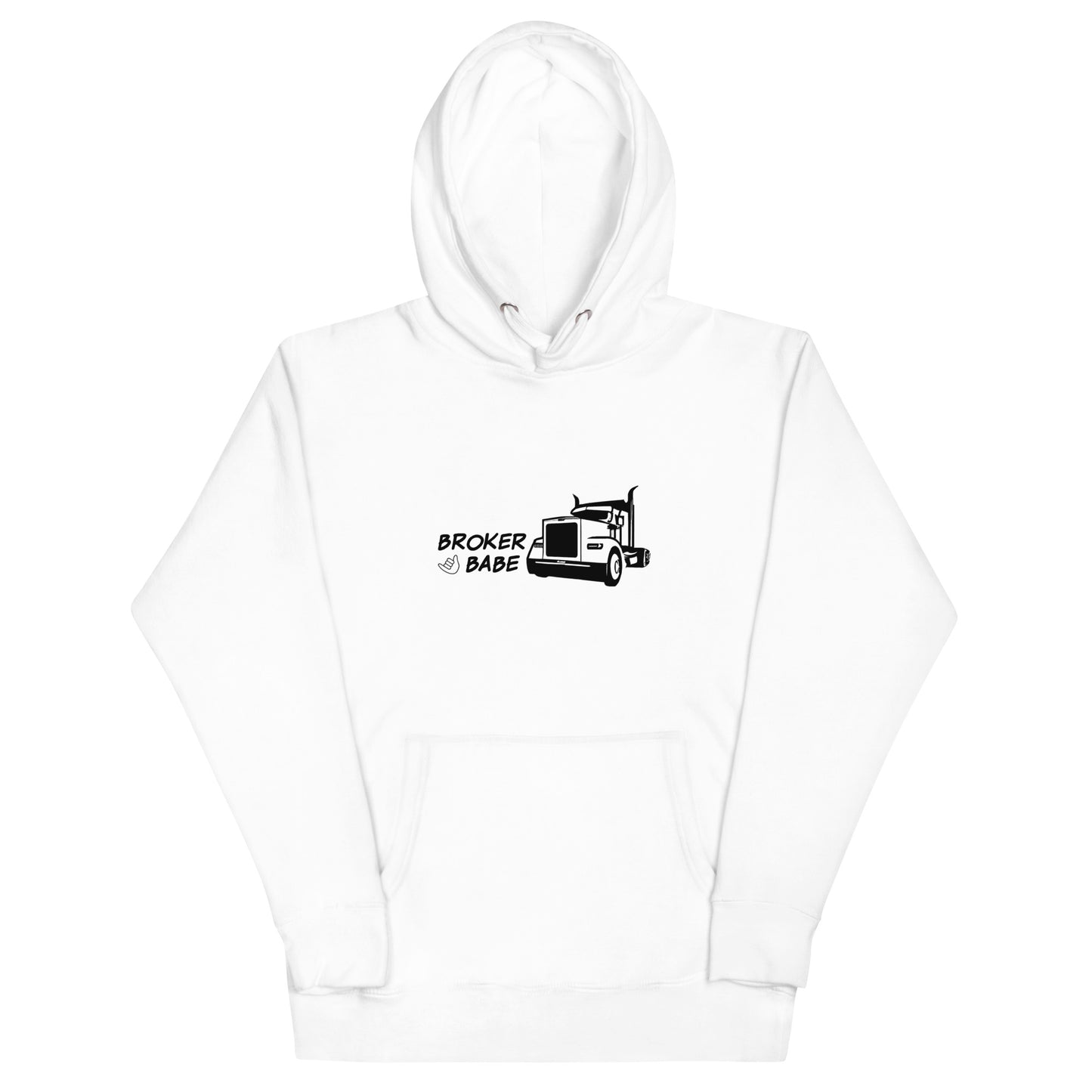 Unisex Hoodie-Broker Babe