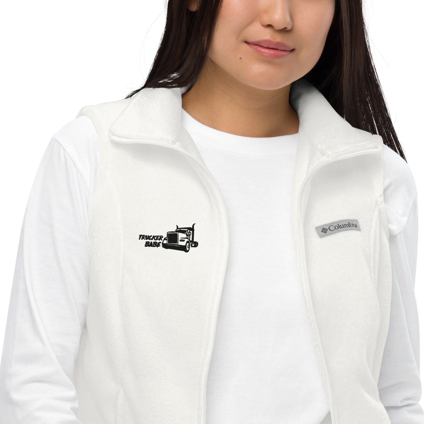 Women’s Columbia fleece vest - Trucker Babe