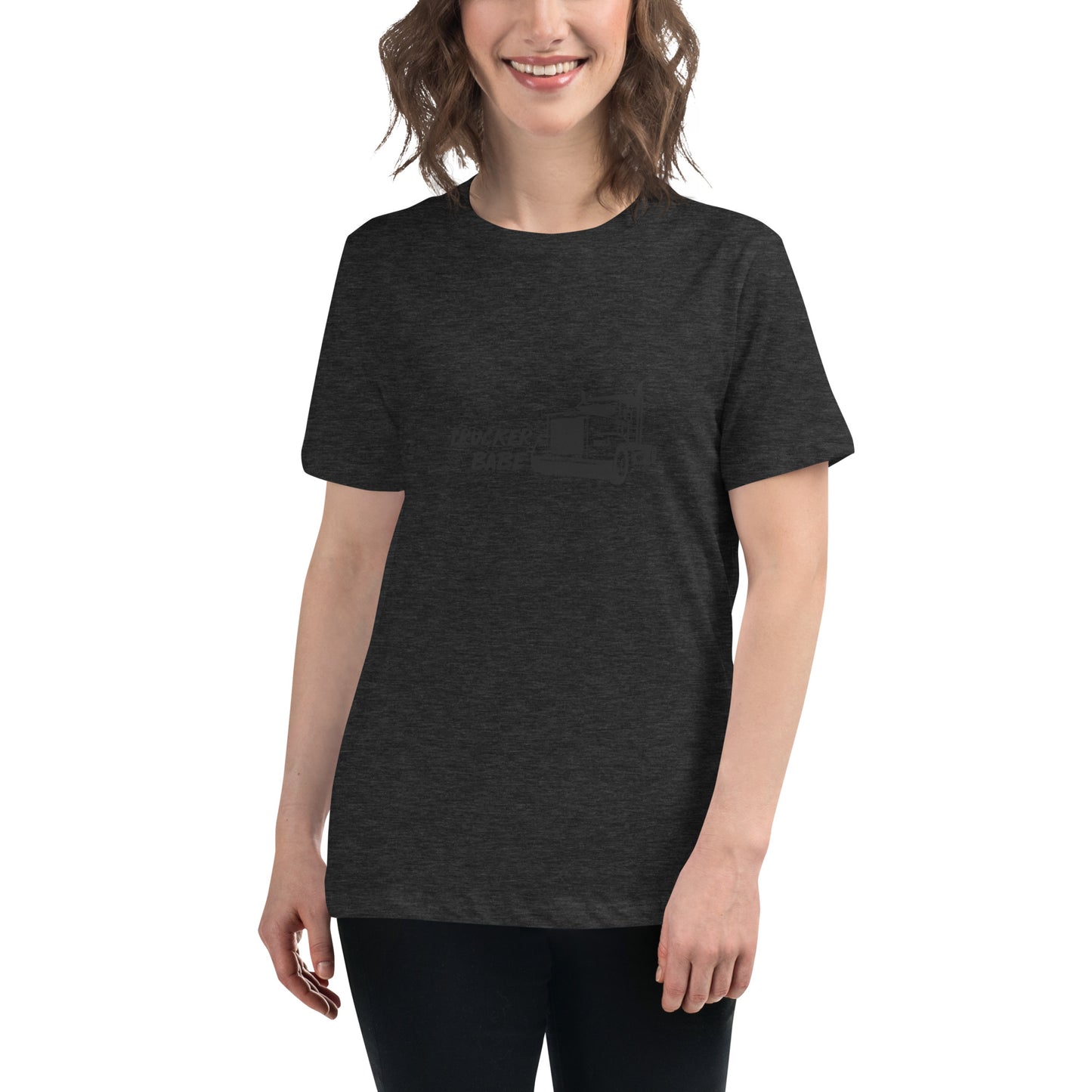 Women's Relaxed T-Shirt - Trucker Babe