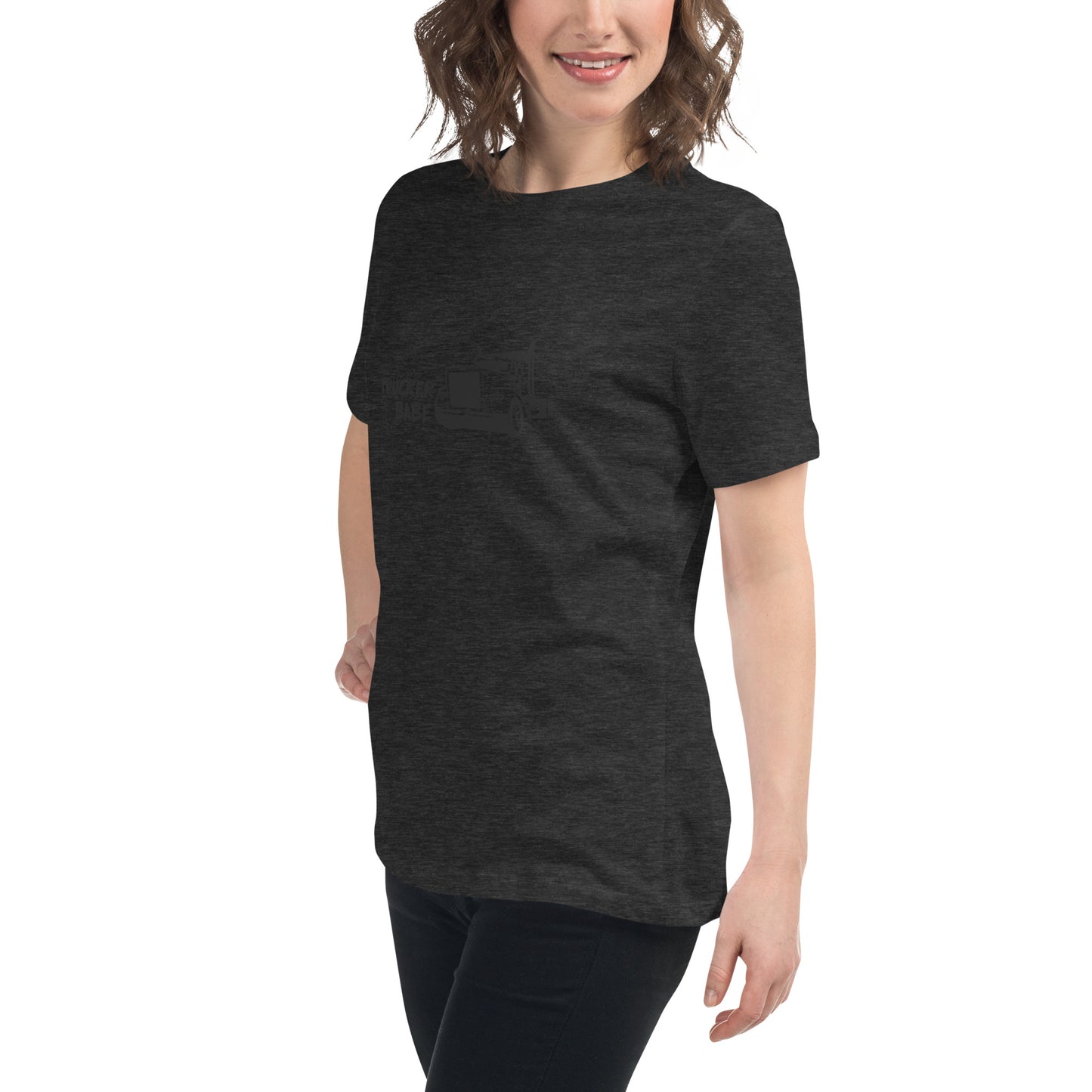 Women's Relaxed T-Shirt - Trucker Babe