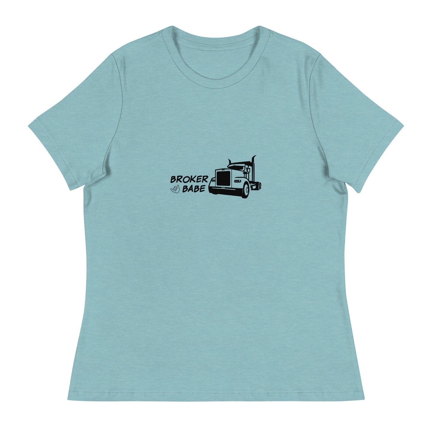 Women's Relaxed T-Shirt-Broker Babe