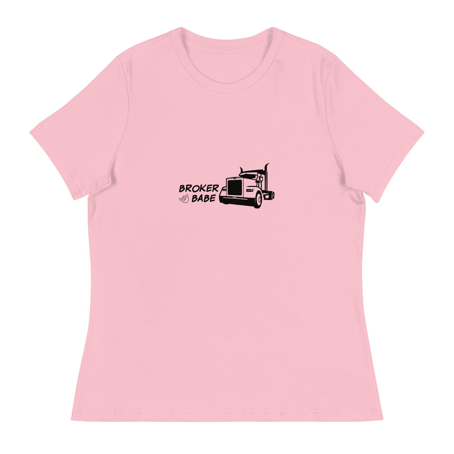 Women's Relaxed T-Shirt-Broker Babe